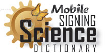 Signing Science Dictionary